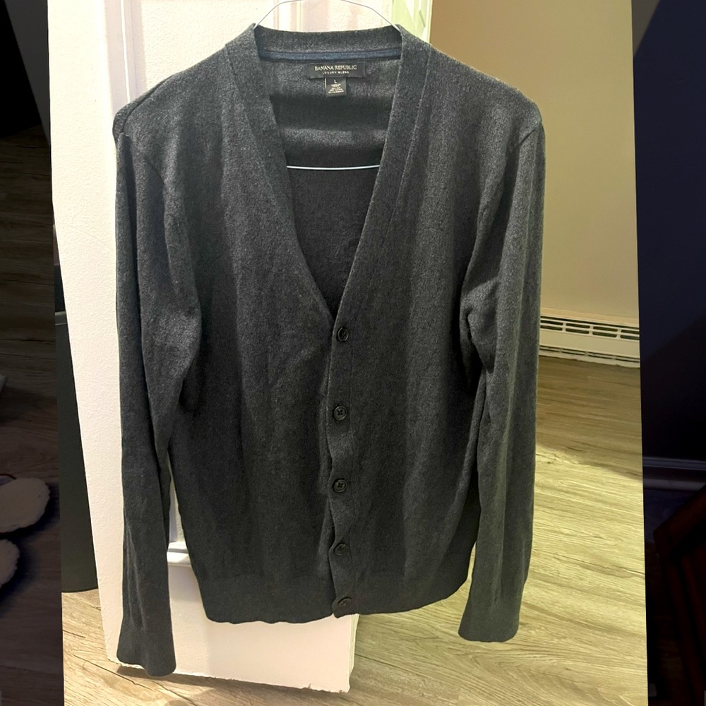 Banana Republic Buttoned Sweater
